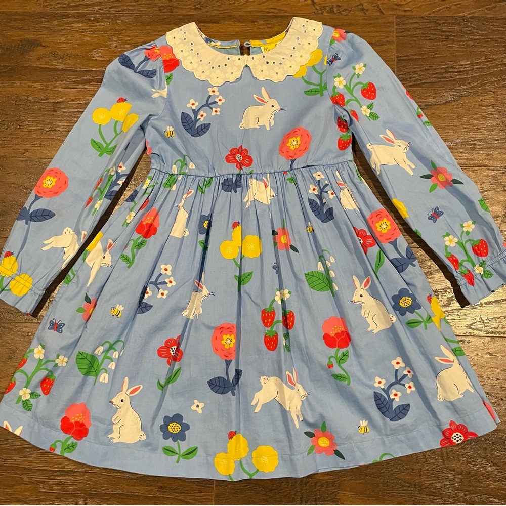 Mini Boden Blue Dress